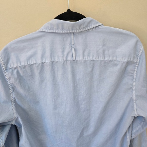 Banana Republic Mens Slim Fit Light Blue Button Down Shirt Size Medium - Picture 7 of 7